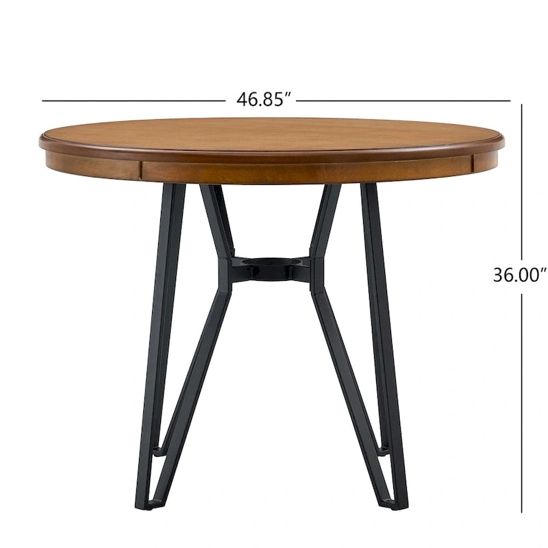 Ensemble de bar 5 pièces à hauteur de comptoir | Chaises rembourrées en tissu bouclé | Plateau en MDF coloris frêne clair | Cadre en métal | H 91 cm