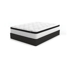 Ensemble matelas hybride à ressorts de 30 cm et sommier réglable | Mousse à mémoire de forme gel | Ports USB | Ultra Doux