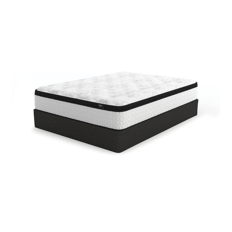Ensemble matelas hybride à ressorts de 30 cm et sommier réglable | Mousse à mémoire de forme gel | Ports USB | Ultra Doux