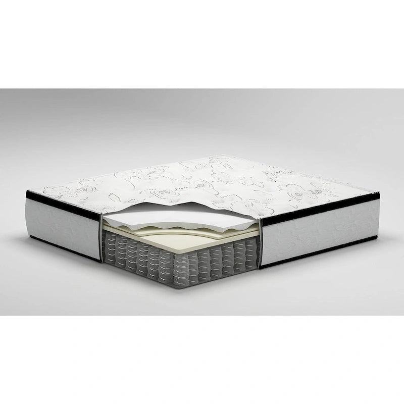 Ensemble matelas hybride à ressorts de 30 cm et sommier réglable | Mousse à mémoire de forme gel | Ports USB | Ultra Doux