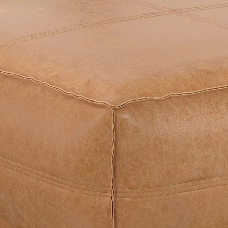 Fauteuil inclinable électrique en cuir véritable avec port de chargement USB | Style moderne | Design ergonomique