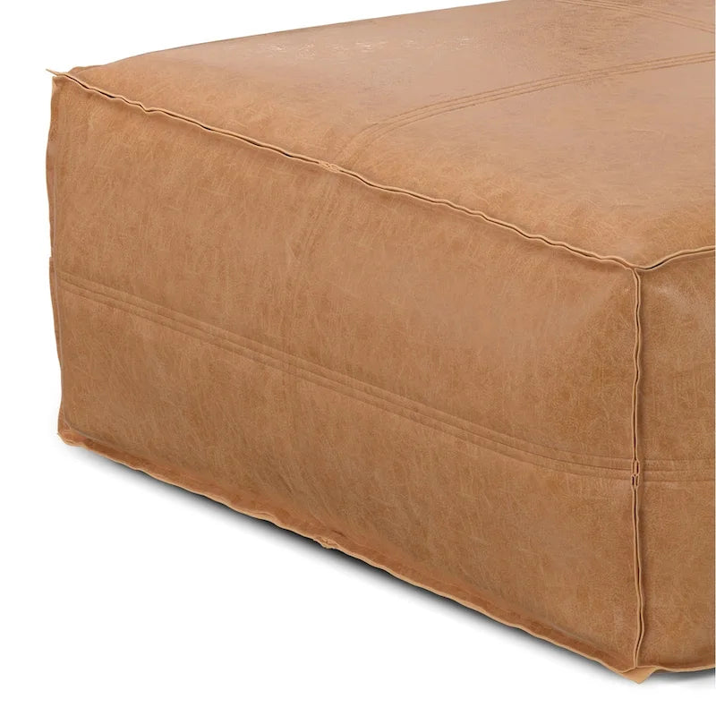 Fauteuil inclinable électrique en cuir véritable avec port de chargement USB | Style moderne | Design ergonomique