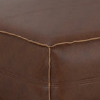 Fauteuil inclinable électrique en cuir véritable avec port de chargement USB | Style moderne | Design ergonomique