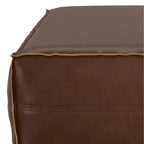 Fauteuil inclinable électrique en cuir véritable avec port de chargement USB | Style moderne | Design ergonomique