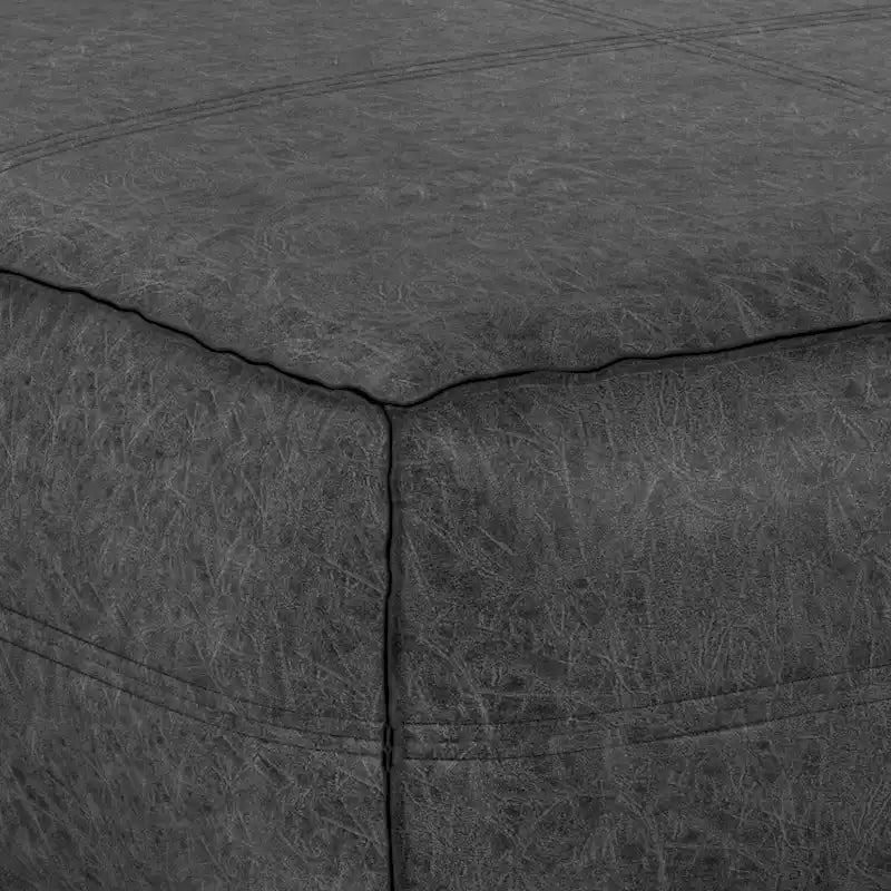 Fauteuil inclinable électrique en cuir véritable avec port de chargement USB | Style moderne | Design ergonomique