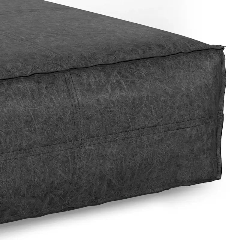 Fauteuil inclinable électrique en cuir véritable avec port de chargement USB | Style moderne | Design ergonomique