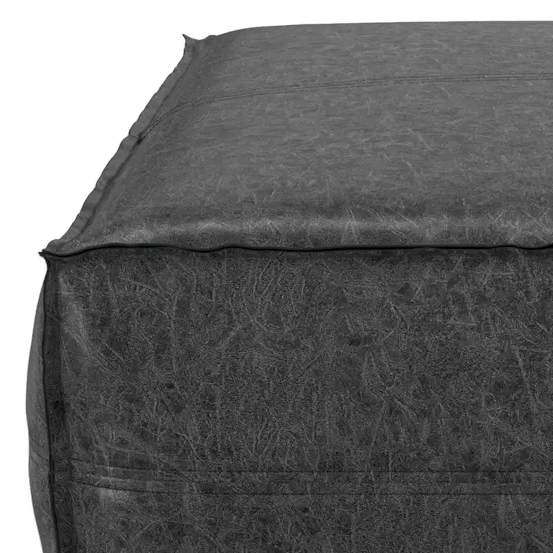 Fauteuil inclinable électrique en cuir véritable avec port de chargement USB | Style moderne | Design ergonomique