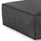 Fauteuil inclinable électrique en cuir véritable avec port de chargement USB | Style moderne | Design ergonomique