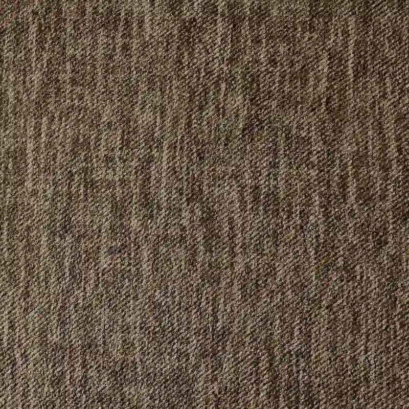 Lot de 2 chaises de salle à manger droites en tissu | Revêtement beige | Pieds évasés | Entièrement assemblées