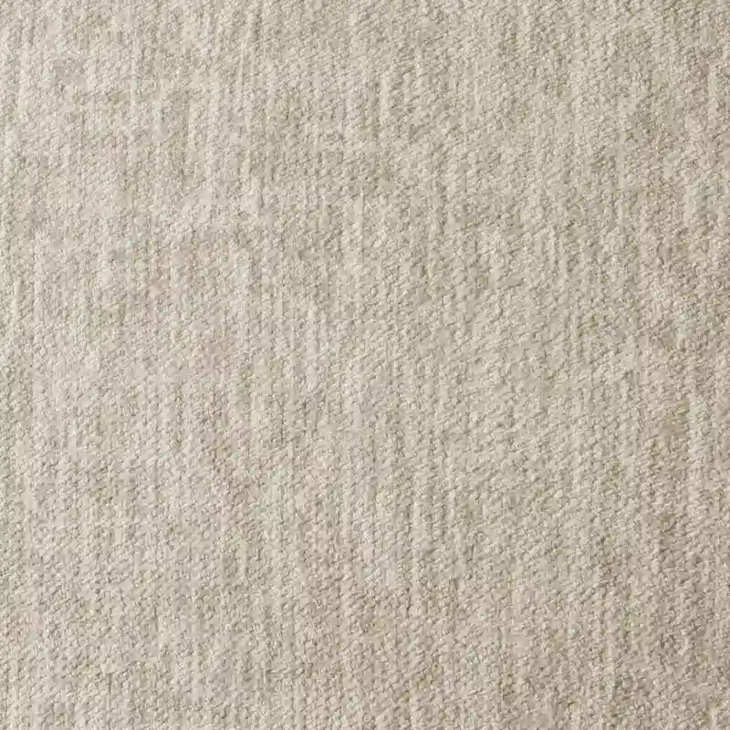 Lot de 2 chaises de salle à manger droites en tissu | Revêtement beige | Pieds évasés | Entièrement assemblées