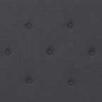 Lit plateforme capitonné avec matelas à ressorts ensachés de 25 cm