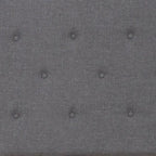Lit plateforme capitonné avec matelas à ressorts ensachés de 25 cm