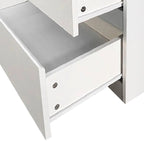 Commode de rangement minimaliste en bois à six tiroirs
