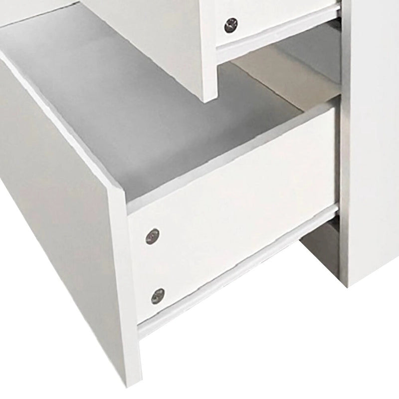 Commode de rangement minimaliste en bois à six tiroirs