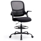 Chaise de bureau haute ergonomique avec accoudoirs relevables